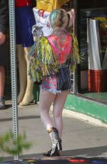 MARGOT ROBBIE as Harley Quinn in Birds of Prey in Los Angeles 02/01/2019