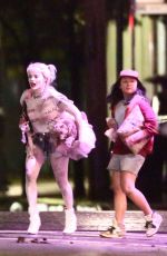 MARGOT ROBBIE at Birds of Prey Set in Los Angeles 02/22/2019