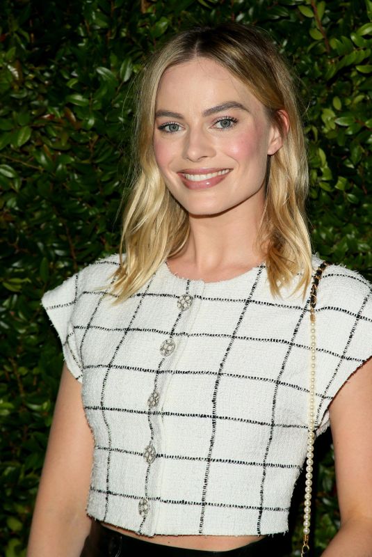 MARGOT ROBBIE at Charles Finch and Chanel