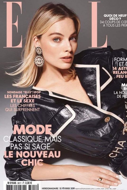 MARGOT ROBBIE for Elle Magazine, France February 2019