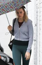 MARGOT ROBBIE Heading to a Gym in Los Angeles 02/03/2019