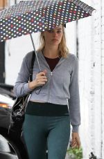 MARGOT ROBBIE Heading to a Gym in Los Angeles 02/03/2019