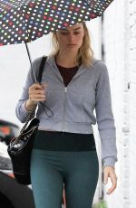 MARGOT ROBBIE Heading to a Gym in Los Angeles 02/03/2019