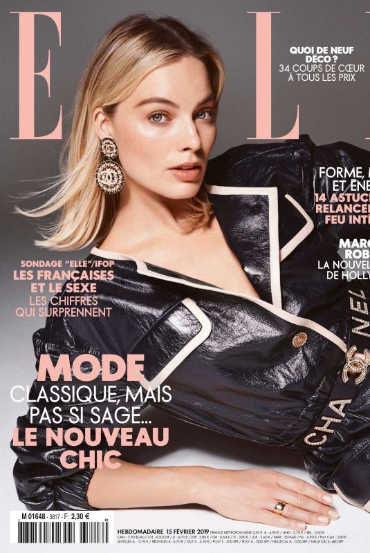 MARGOT ROBBIE in Elle Magazine, France February 2019