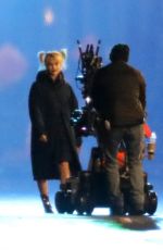 MARGOT ROBBIE on the Set of Birds of Prey in Los Angeles 02/27/2019