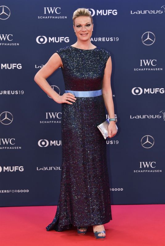 MARIA HOFL-RIESCH at 2019 Laureus World Sports Awards in Monaco 02/18/2019