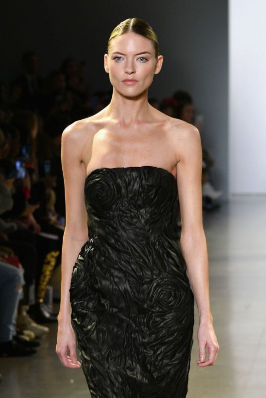 MARTHA HUNT at Cong Tri Fashion Show at NYFW in New York 02/11/2019