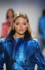 MARTHA HUNT at John John Runway Show at New York Fashion Show 02/12/2019