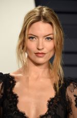 MARTHA HUNT at Vanity Fair Oscar Party in Beverly Hills 02/24/2019