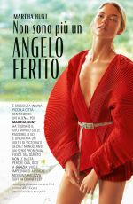 MARTHA HUNT in Grazia Magazine, Italy February 2019