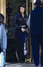 MARY ELIZABETH WINSTEAD on the Set of Birds of Prey in Los Angeles 02/21/2019
