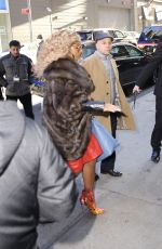MARY J. BLIGE Leaves Good Morning America in New York 02/14/2019
