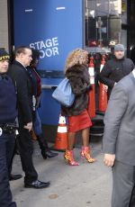 MARY J. BLIGE Leaves Good Morning America in New York 02/14/2019