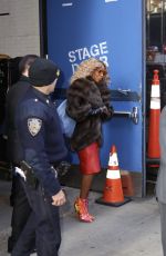 MARY J. BLIGE Leaves Good Morning America in New York 02/14/2019