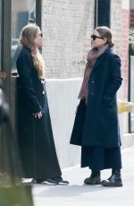MARY_KATE and ASHLEY OLSEN at Their Office in New York 02/06/2019