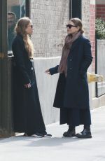 MARY_KATE and ASHLEY OLSEN at Their Office in New York 02/06/2019