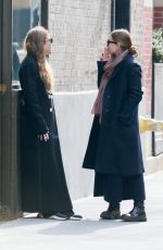 MARY_KATE and ASHLEY OLSEN at Their Office in New York 02/06/2019
