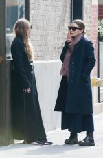 MARY_KATE and ASHLEY OLSEN at Their Office in New York 02/06/2019