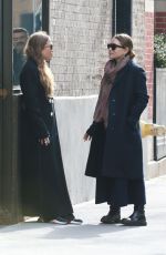 MARY_KATE and ASHLEY OLSEN at Their Office in New York 02/06/2019