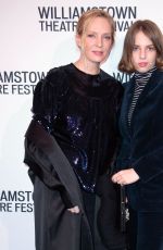 MAYA HAWKE and UMA THURMAN at Williamstown Theatre Festival Gala in New York 02/11/2019