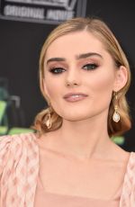 MEG DONNELLY at Kim Possible Premiere in Los Angeles 02/12/2019