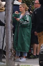MEG DONNELLY on the Set of American Housewife in Los Angeles 02/26/2019