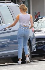 MEG DONNELLY on the Set of American Housewife in Los Angeles 02/26/2019