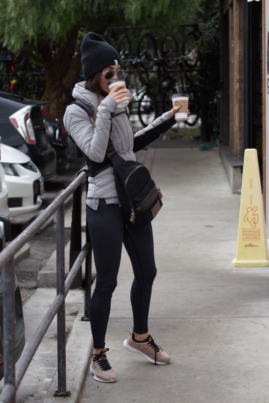 MEGAN FOX Out for Coffee in Los Angeles 02/20/2019