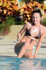 MEGAN MCKENNA in Bikini at a Pool in Tenerife 02/11/2019
