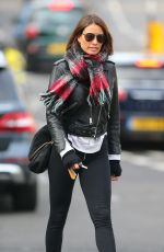 MELANIE SYKES Out and About in London 02/13/2019