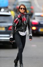 MELANIE SYKES Out and About in London 02/13/2019