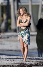MELISSA ROXBURGH in Bikini on the Beach in Miami 01/29/2019