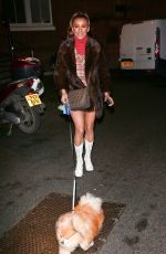MELODY THORNTON Out with Her Dog in London 02/07/2019