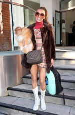 MELODY THORNTON Out with Her Dog in London 02/07/2019