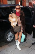 MELODY THORNTON Out with Her Dog in London 02/07/2019