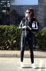 MICHELLE KEEGAN Leaves a Gym in Essex 02/15/2019
