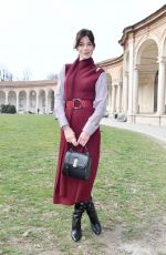 MICHELLE MONAGHAN at Salvatore Ferragamo Fashion Show at MFW in Milan 02/23/2019
