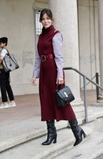 MICHELLE MONAGHAN at Salvatore Ferragamo Fashion Show at MFW in Milan 02/23/2019