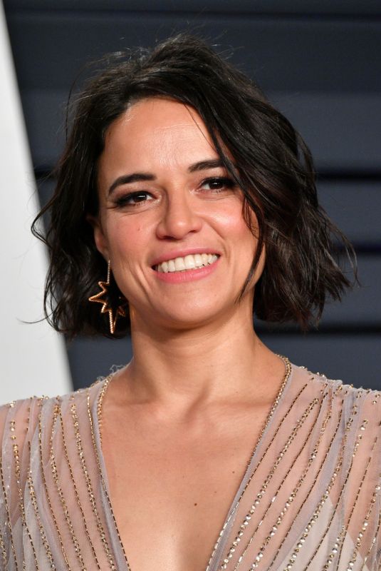 MICHELLE RODRIGUEZ at Vanity Fair Oscar Party in Beverly Hills 02/24/2019