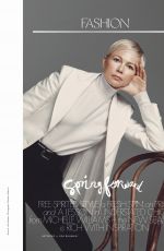 MICHELLE WILLIAMS in Elle Magazine, UK March 2019