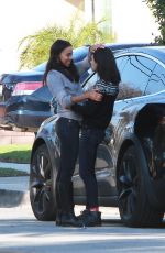 MILA KUNIS and ZOE SALDANA Out in Los Angeles 02/08/2019