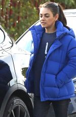 MILA KUNIS Out in Los Angeles 02/01/2019