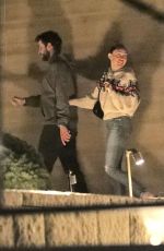 MILEY CYRUS and Liam Hemsworth at Nobu in Malibu 02/17/2019