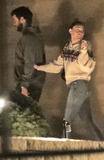 MILEY CYRUS and Liam Hemsworth at Nobu in Malibu 02/17/2019