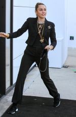 MILEY CYRUS Arrives at Chanel Store in Los Angeles 02/22/2019