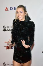 MILEY CYRUS at Musicares Person of the Year Honoring Dolly Parton in Los Angeles 02/08/2019