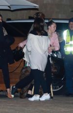 MILEY CYRUS Out for Dinner at Soho House in Malibu 02/20/2019