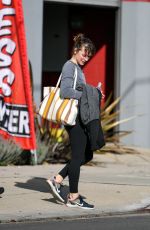 MILLA JOVOVICH and Paul W.S. Anderson at Trampoline Gym in Los Angeles 01/29/2019