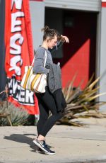 MILLA JOVOVICH and Paul W.S. Anderson at Trampoline Gym in Los Angeles 01/29/2019
