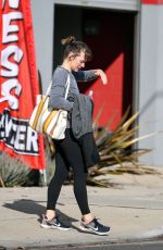 MILLA JOVOVICH and Paul W.S. Anderson at Trampoline Gym in Los Angeles 01/29/2019